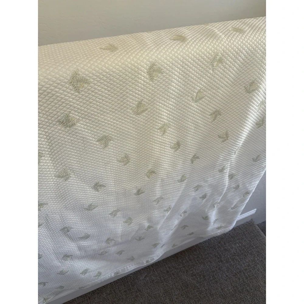 Locama coverlet full cotton quilt floral portugal 82x86